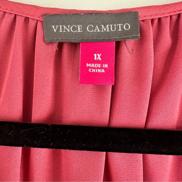Vince Camuto Plus Size Pink Sleeveless Dress - Picture 4 of 8